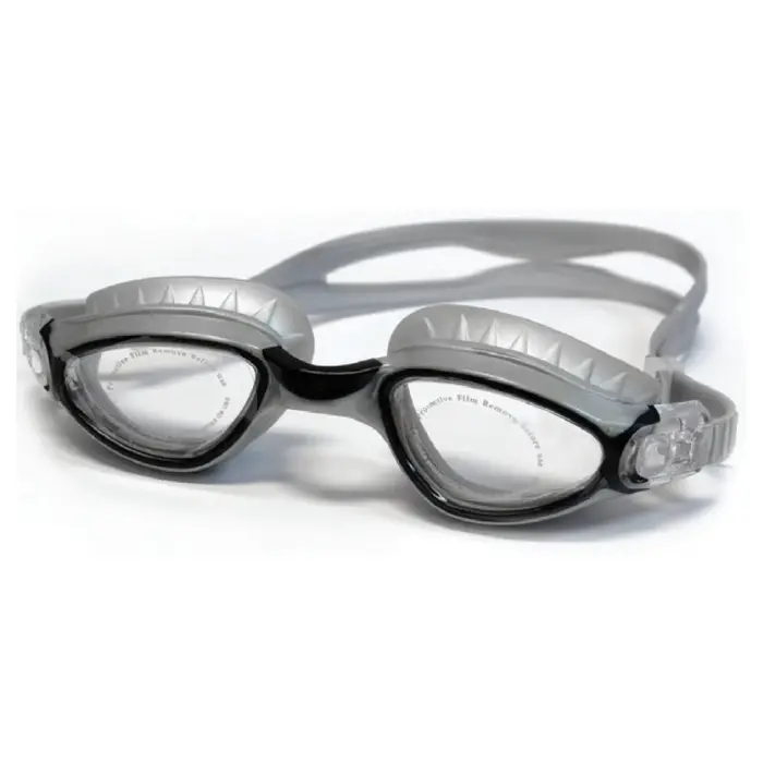 EVERLAST FOCUS SWIMMING GOGGLES - SILVER & BLACK