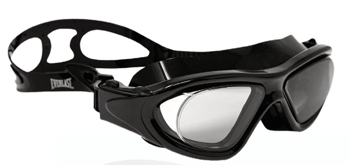 EVERLAST OPEN WATER SWIM GOGGLES - BLACK