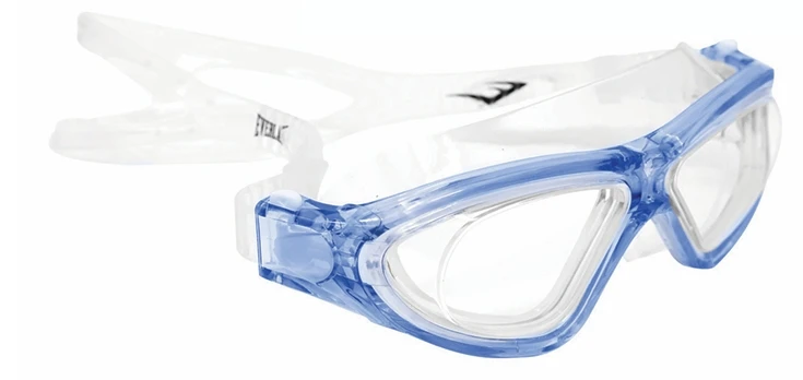 EVERLAST OPEN WATER SWIM GOGGLES - BLUE & CLEAR