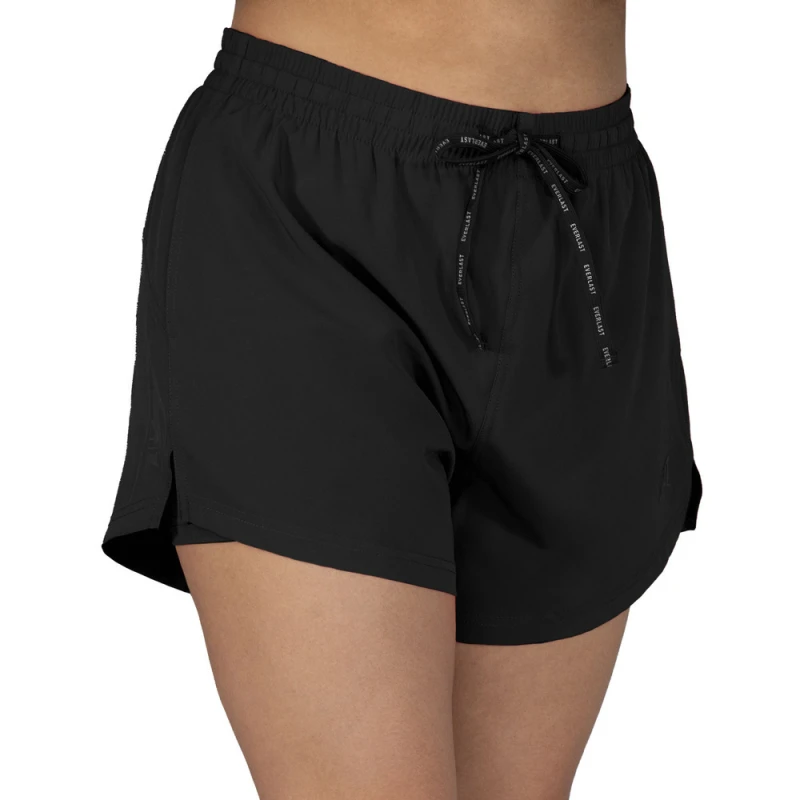 EVERLAST WOMEN POLY/SPX SHORTS - SIZE S - BLACK