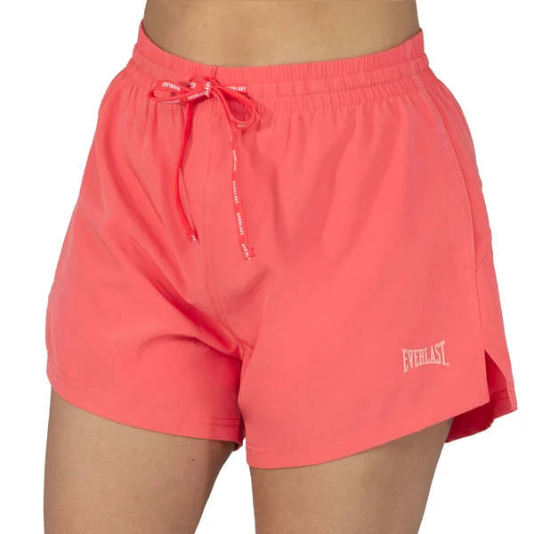 EVERLAST WOMEN POLY/SPX SHORTS - SIZE S - RED