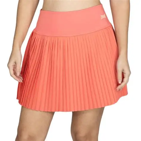 EVERLAST WOMEN POLY/ELAST SKORT - CORAL