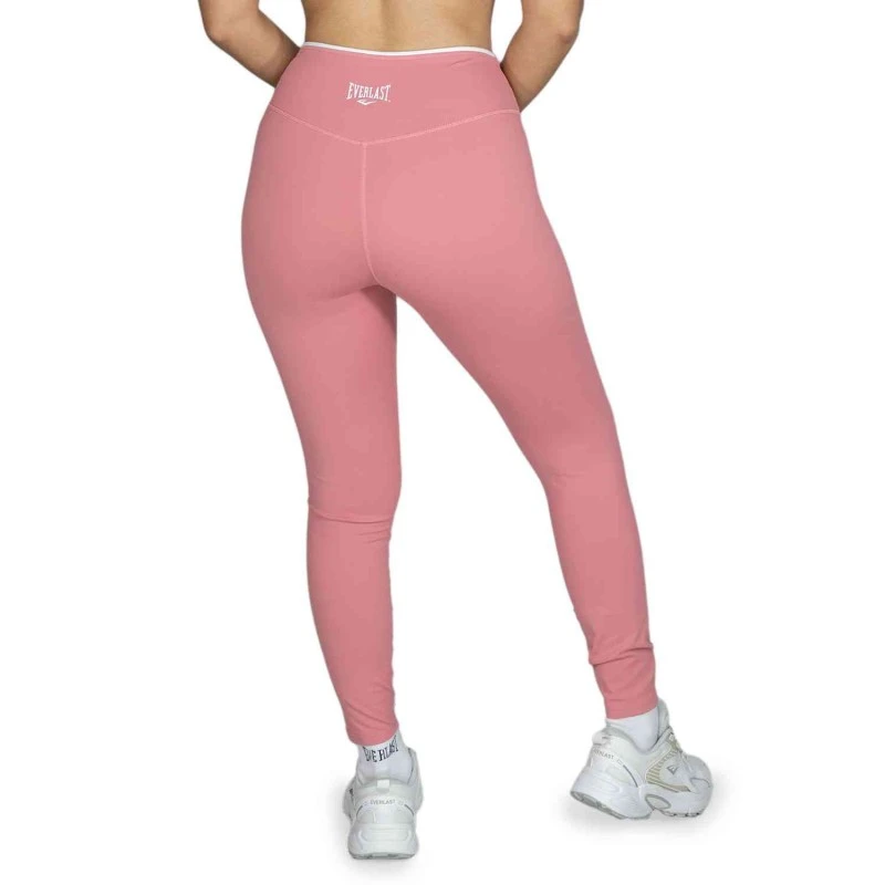 EVERLAST WOMEN POLY/SPX POP LEGGINGS - SIZE S - PINK