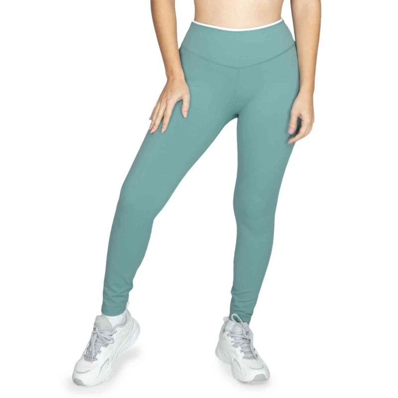 EVERLAST WOMEN POLY/SPX POP LEGGINGS - SIZE S - GREEN