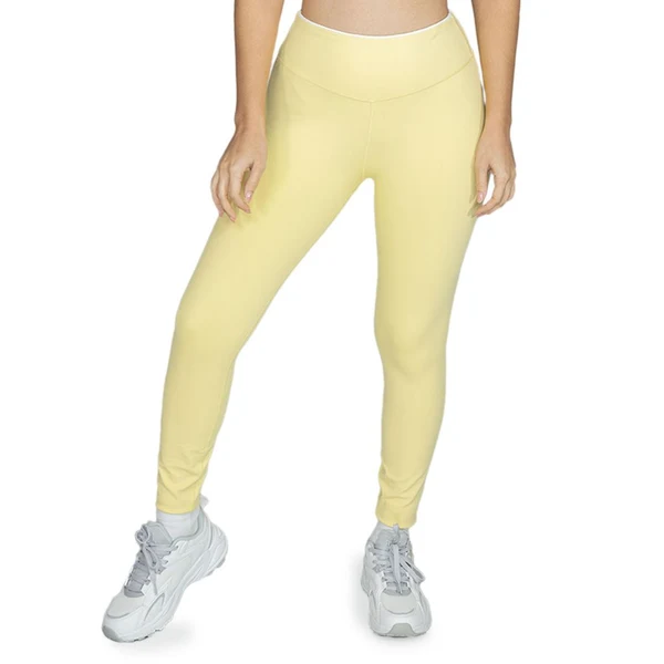 EVERLAST WOMEN POLY/SPX POP LEGGINGS - SIZE S - YELLOW