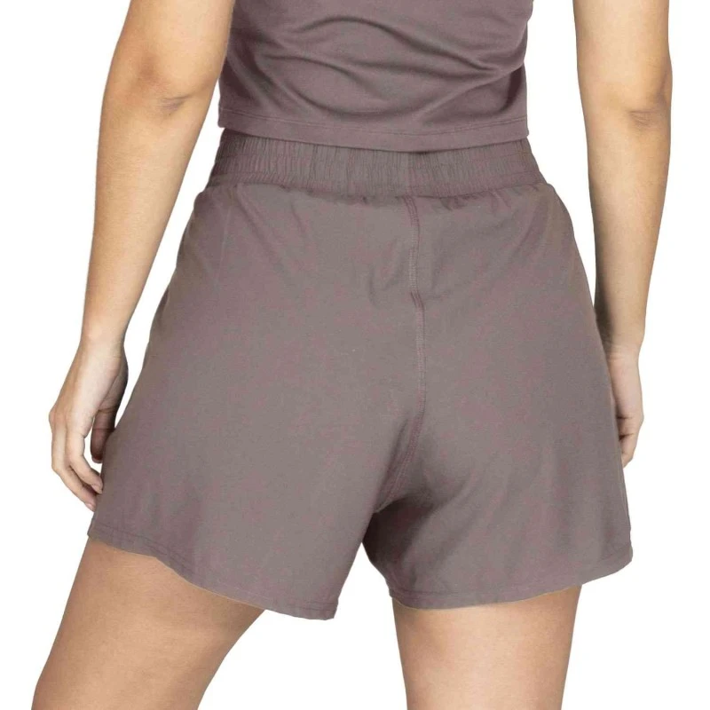 EVERLAST WOMEN POLY/SPX SHORT - SIZE S - LUMEN MAUVE