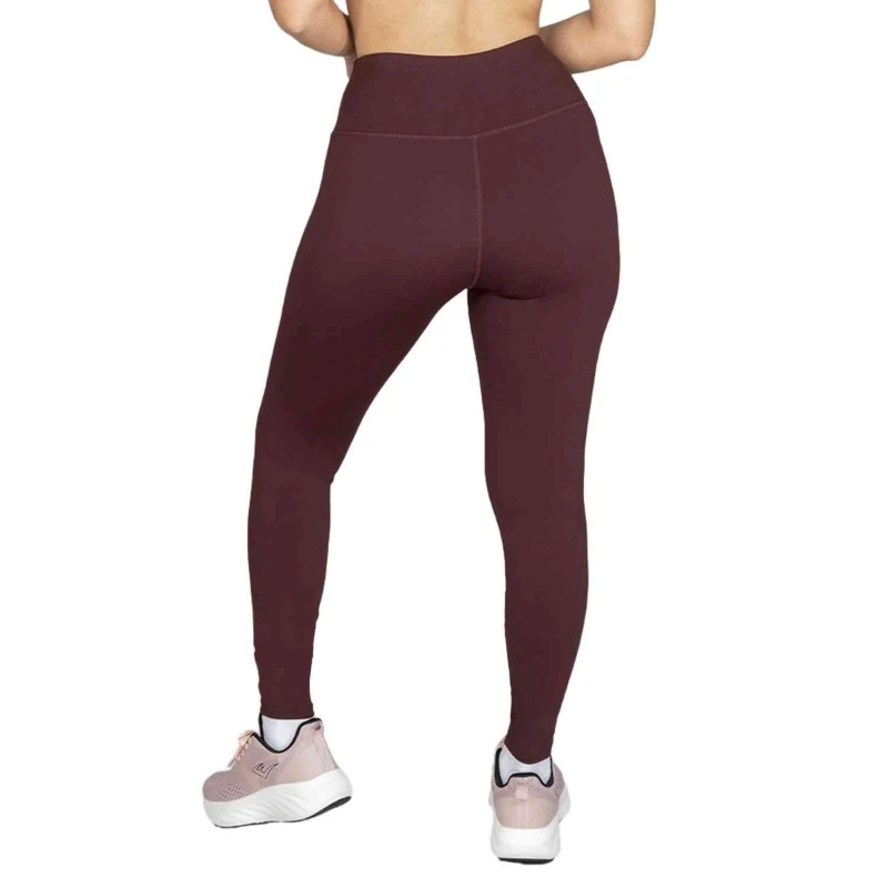EVERLAST WOMEN POLY/SPX SOFT BOLD LEGGINGS - SIZE S - WINE