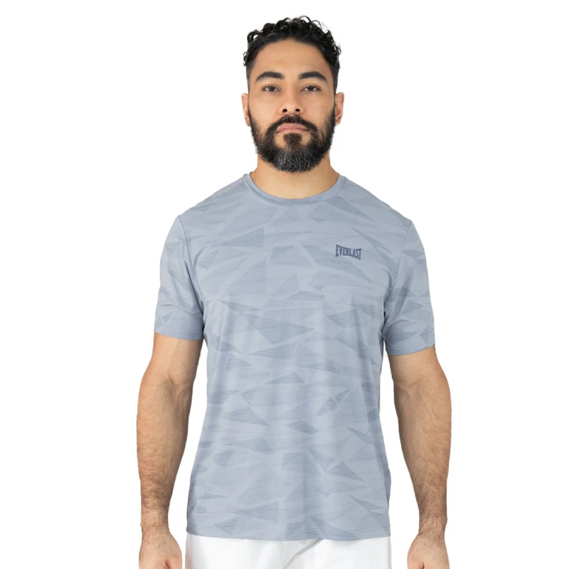 EVERLAST MEN POLY/SPX FORGE TSHIRT - SIZE S - BLUE