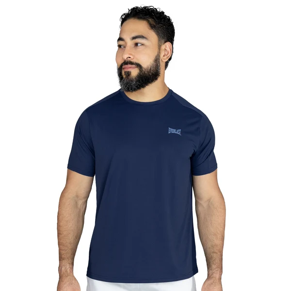 EVERLAST MEN POLY URBAN TSHIRT - SIZE S - NAVY BLUE