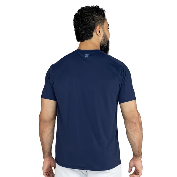 EVERLAST MEN POLY URBAN TSHIRT - SIZE S - NAVY BLUE