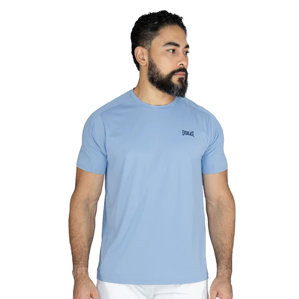 EVERLAST MEN POLY URBAN TSHIRT - SIZE S - BLUE