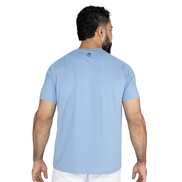 EVERLAST MEN POLY URBAN TSHIRT - SIZE S - BLUE