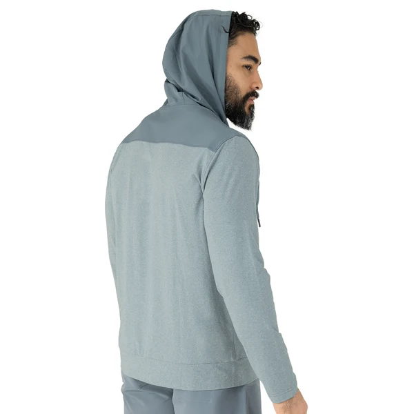 EVERLAST MEN POLY/ELAST E-DAY JACKET - SIZE S - BLUE