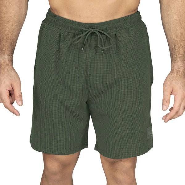 EVERLAST MEN 7" WAFFLE SHORT - SIZE S - GREEN