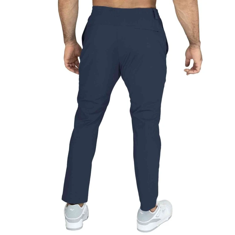 EVERLAST MEN POLY/SPX WARP PANT - SIZE S - NAVY