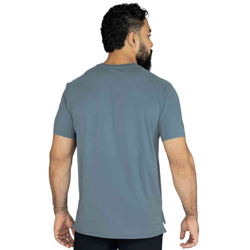 EVERLAST MEN POLY/SPX E-DAY TSHIRT - SIZE M - BLUE