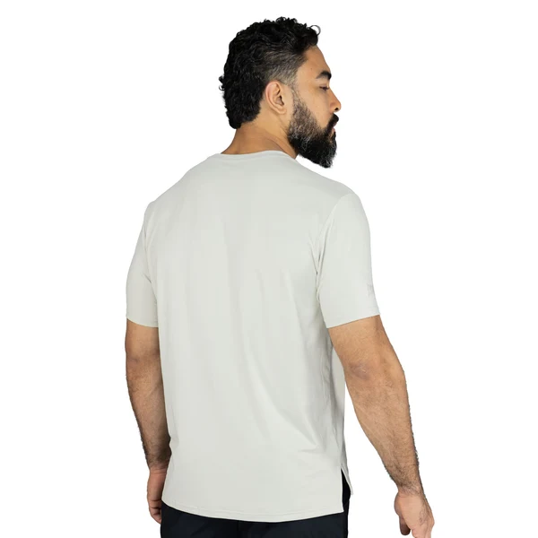 EVERLAST MEN POLY/SPX E-DAY TSHIRT - SIZE S - KHAKI