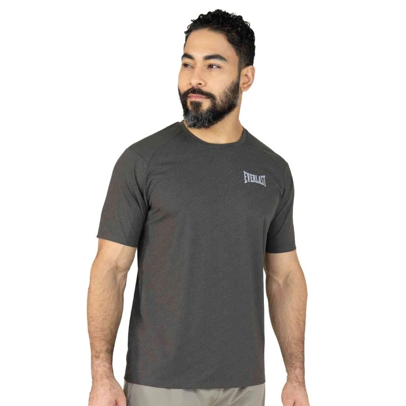 EVERLAST MEN POLY/SPX FORCE TSHIRT - SIZE S - CHARCOAL