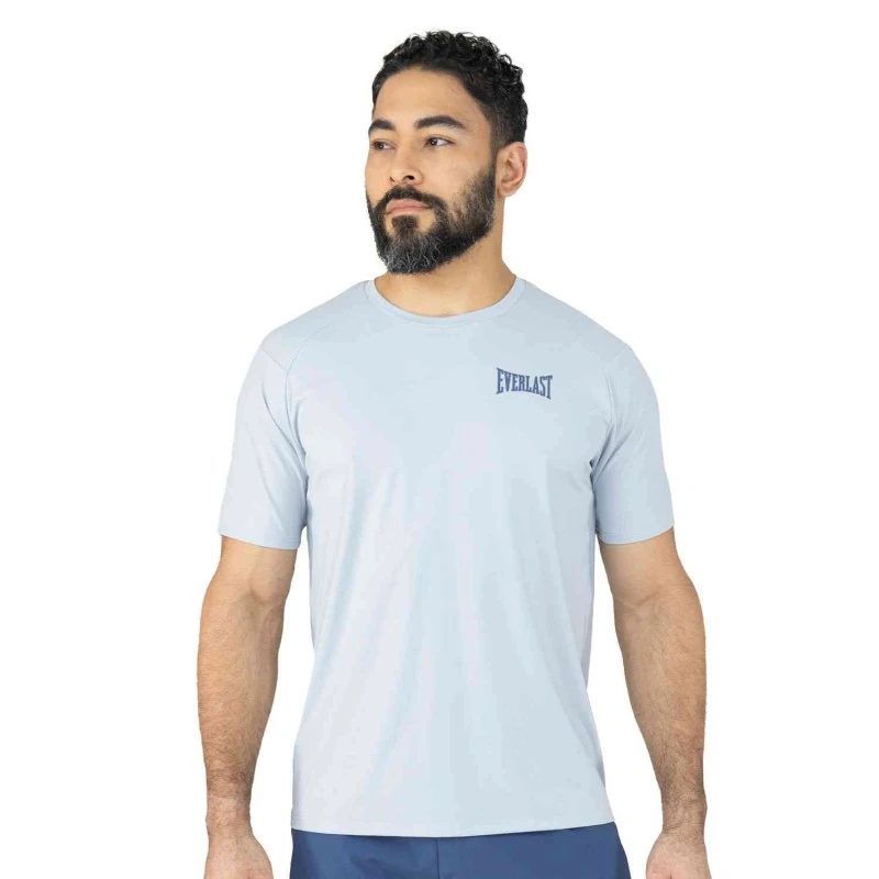EVERLAST MEN POLY/SPX FORCE TSHIRT - SIZE S - BLUE