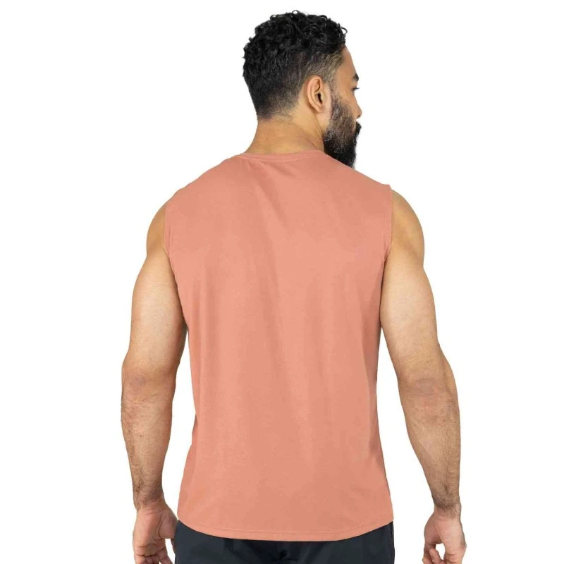 EVERLAST MEN POLY/SPX FORCE TANK - SIZE S - RED