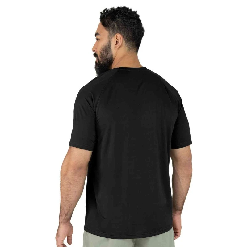 EVERLAST MEN POLY/SPX COPPER TSHIRT - SIZE S - BLACK