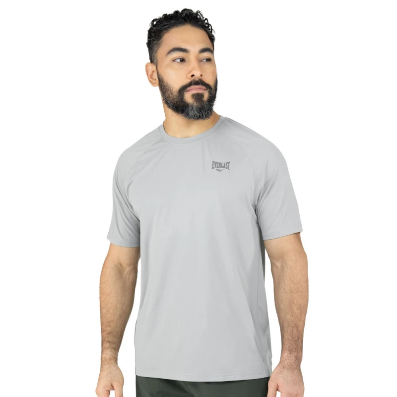 EVERLAST MEN POLY/SPX COPPER TSHIRT - SIZE S - GREY