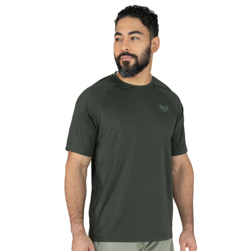 EVERLAST MEN POLY/SPX COPPER TSHIRT - SIZE S - GREEN