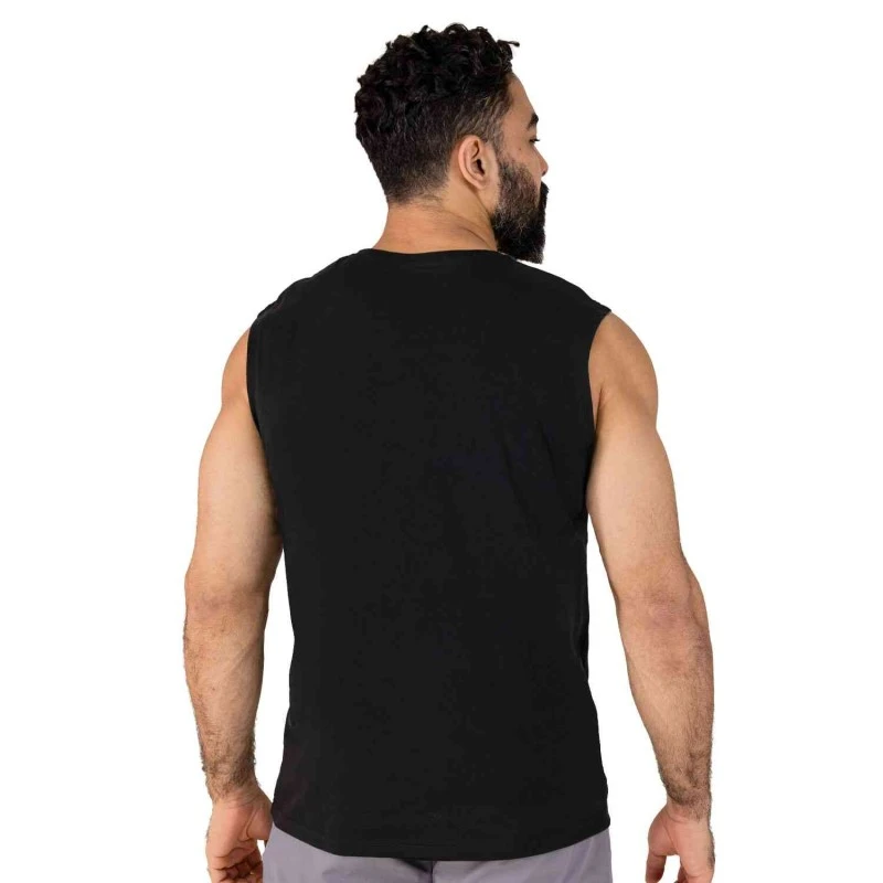 EVERLAST MEN COTT/POLY ESSENTIALS TANK - SIZE S - BLACK