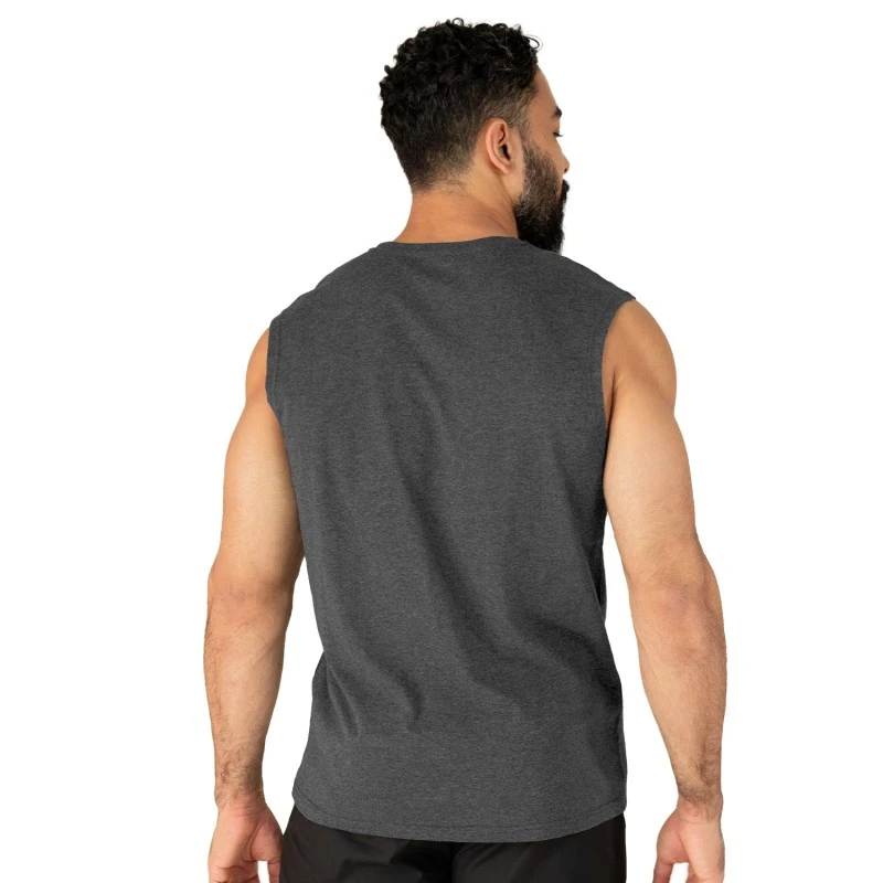 EVERLAST MEN COTT/POLY ESSENTIALS TANK - SIZE S - CHARCOAL