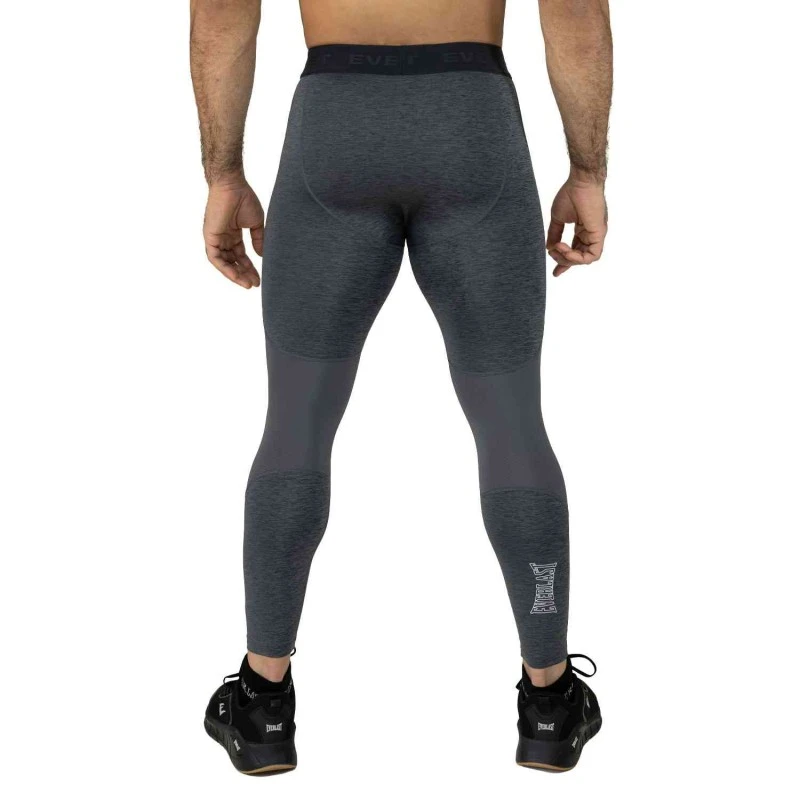 EVERLAST MEN POLY/SPX LUXE LEGGING - SIZE S - BLACK