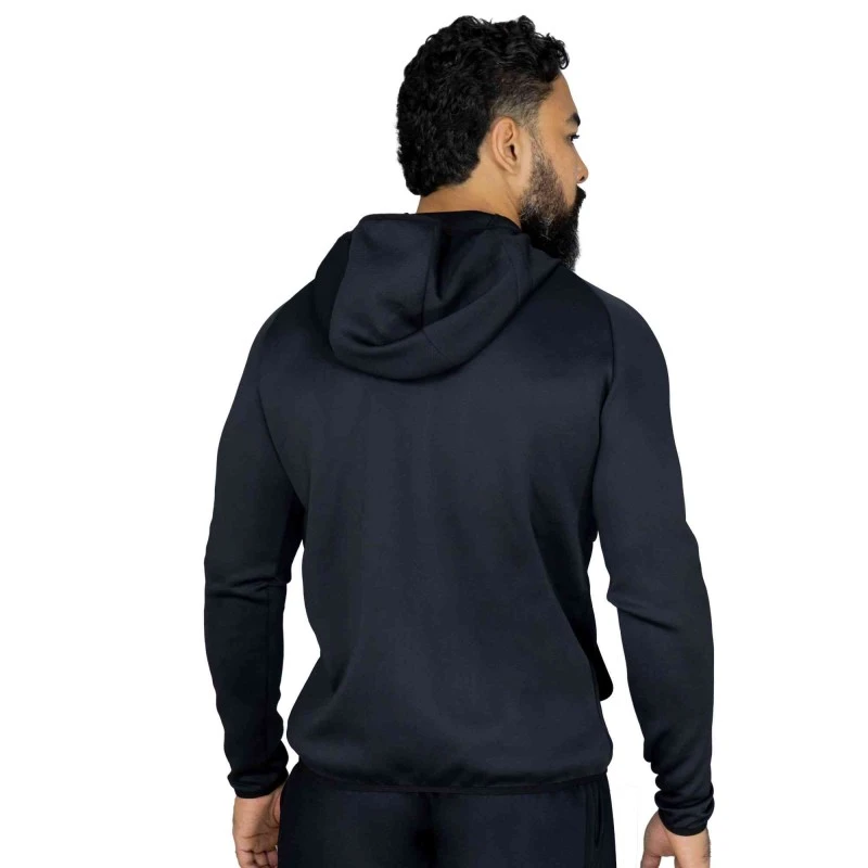 EVERLAST MEN POLY/SPX SCUBA JACKET - SIZE S - BLACK