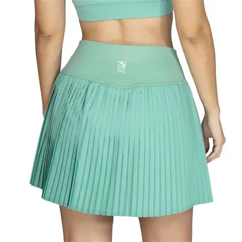 EVERLAST WOMEN POLY/ELAST SKORT - AQUA
