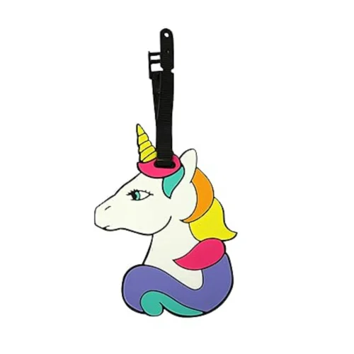 TRAVEL TECH 1-PIECE LUGGAGE TAG - UNICORN