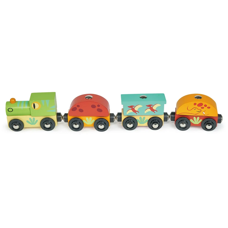 THE WOODEN DINOSAUR TRAIN