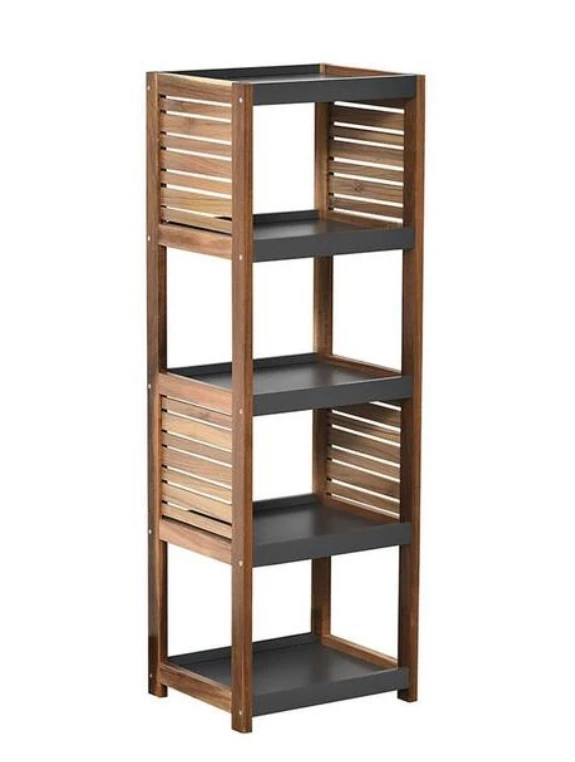 ACACIA & MDF 5-TIER CABINET