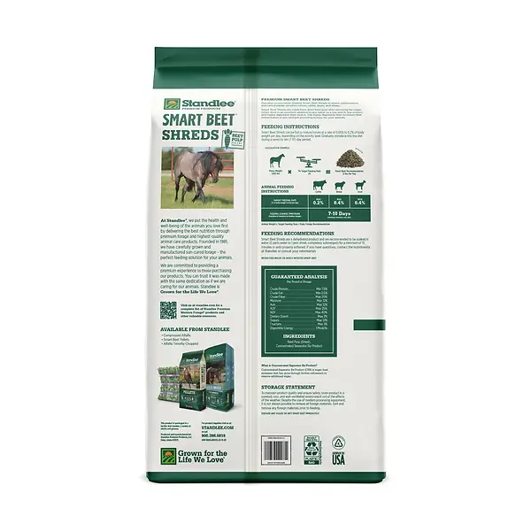 Smart Beet Shreds for Horses & Livestock 25 lb