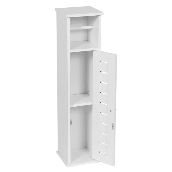 TOILET PAPER STORAGE UNIT - WHITE