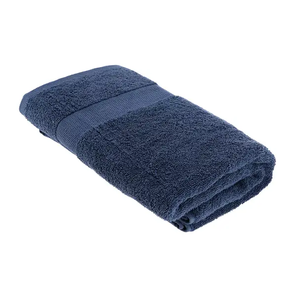 100% COTTON TOWEL - 90X150 CM - NAVY
