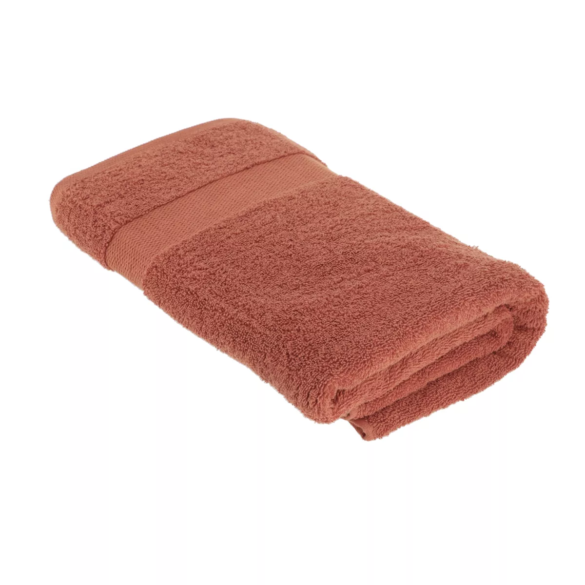 100% COTTON TOWEL - 90X150 CM - TERRACOTTA