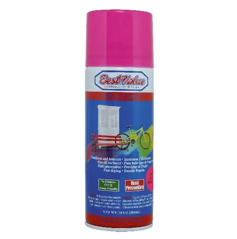 FLOURESCENT SPRAY PAINT PINK