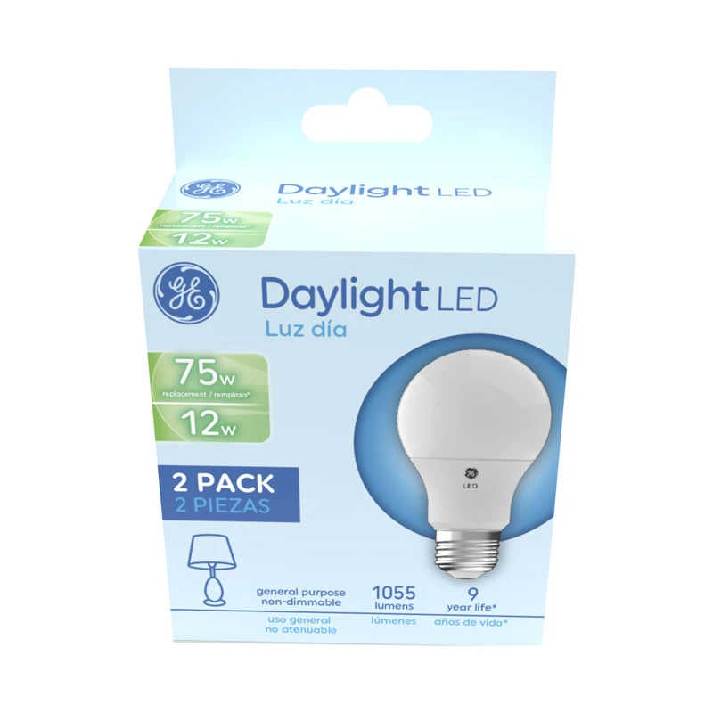 GE LED BULB 11W 6500K 2-PACK