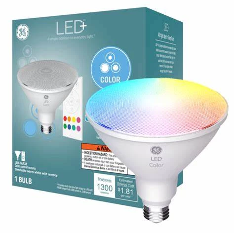 GE LED 15W PAR 38 1300LM & COLOUR
