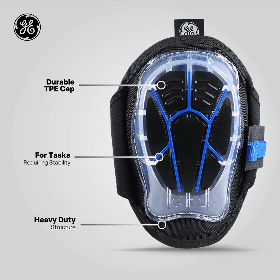 KNEE PAD WITH GEL AND TPE CAP