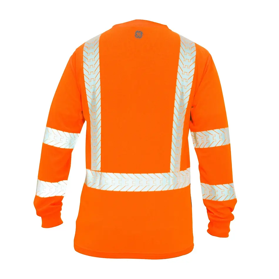 REFLECTIVE SHIRT - ORANGE-BLACK - SIZE M