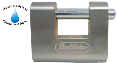 STAINLESS STEEL 90 MM PADLOCK