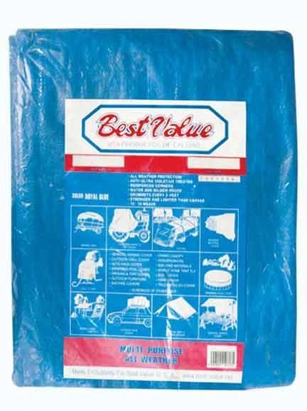 6' X 8' P.E. TARPAULIN