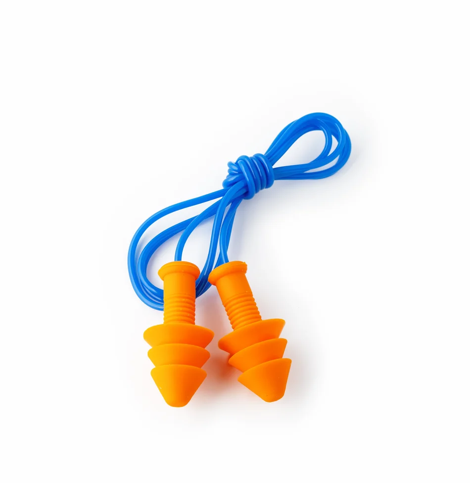 REUSABLE CORDED EARPLUGS