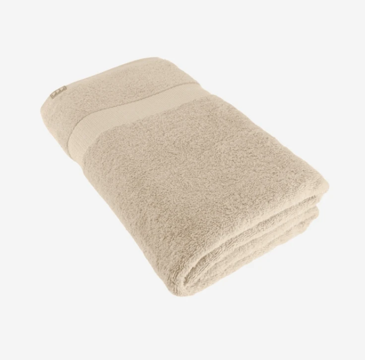 100% COTTON TOWEL 90X150 CM - BEIGE
