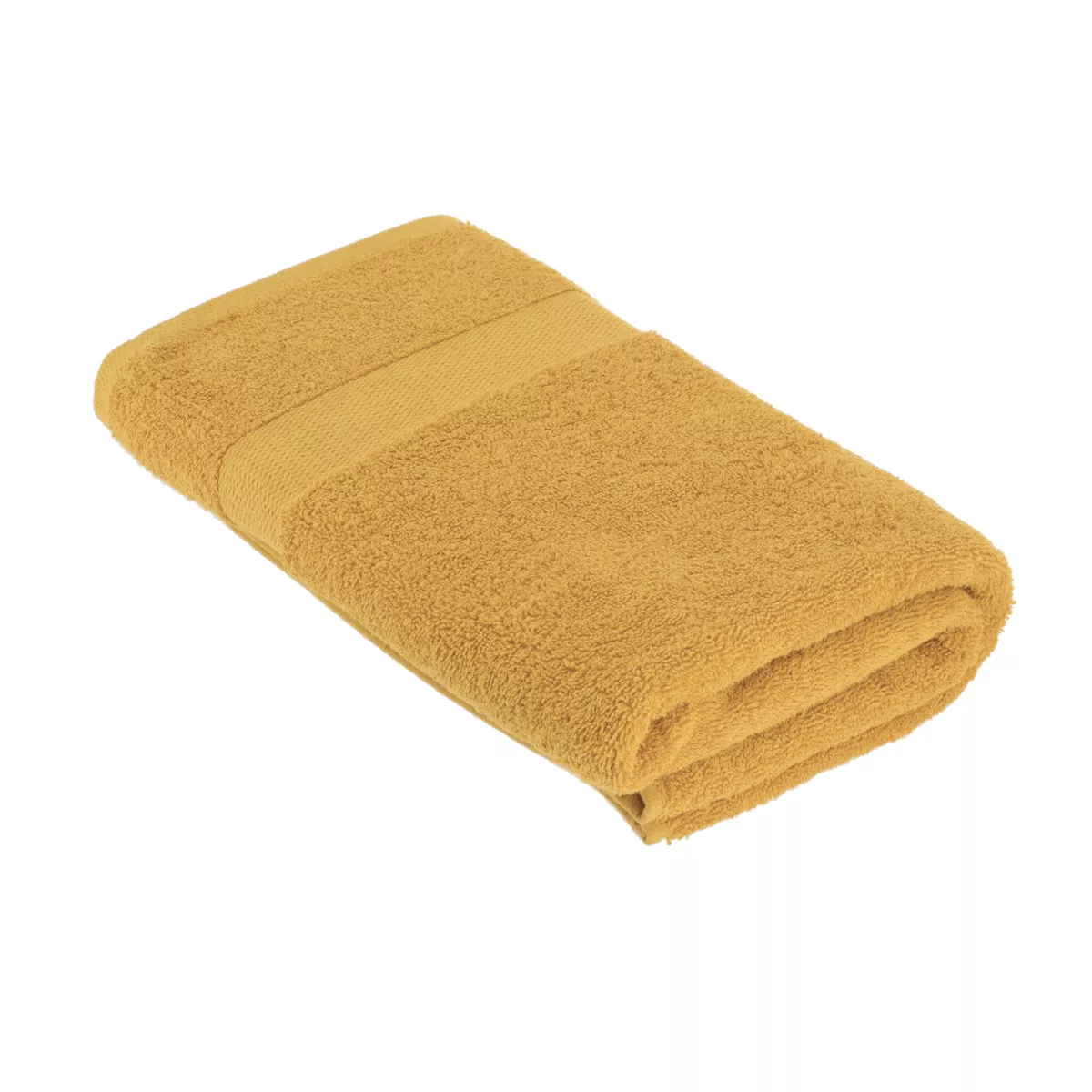 100% COTTON TOWEL 90X150 CM - MUSTARD