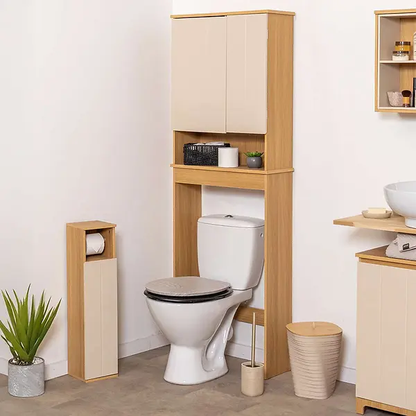 TOILET PAPER RESERVE AND DISPENSER